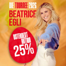 BEATRICE EGLI: Tanzen - Lachen - Leben | Die Tournee 2026 18.10.2026 Mitsubishi Electric HALLE