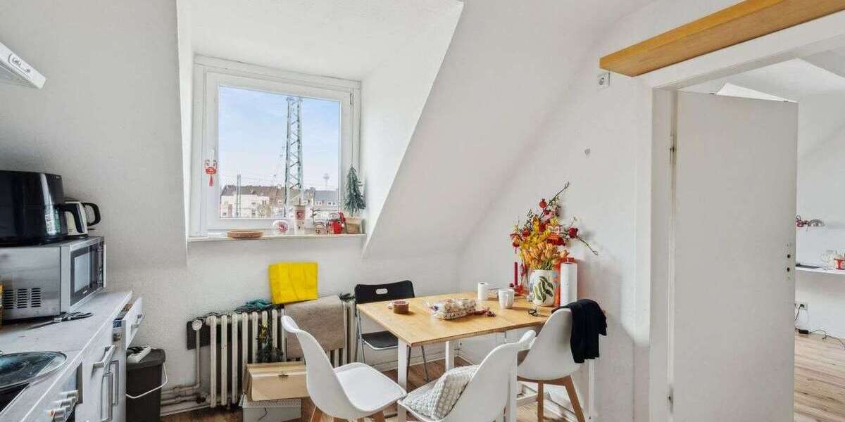 Etagenwohnung Düsseldorf Oberbilk - 1 Zimmer, 32 m&sup2;, 175.000&euro; | Angebot:26284018