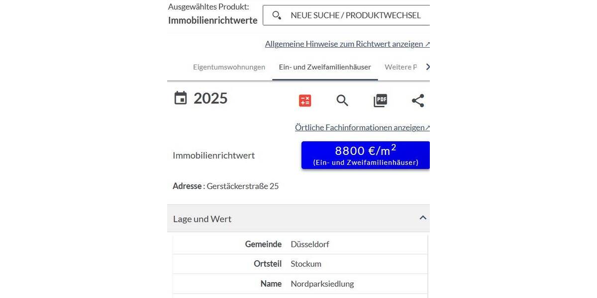 Reihenmittelhaus Düsseldorf Stockum - 4 Zimmer, 106 m&sup2;, 700.000&euro; | Angebot:26105538