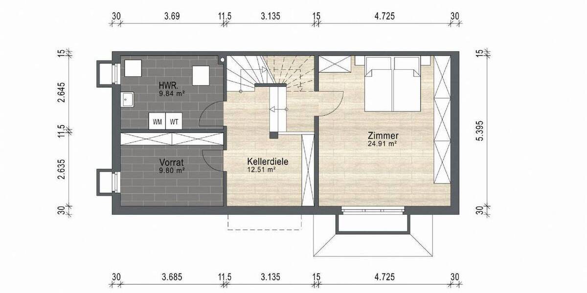 Doppelhaushälfte Neuss Vogelsang - 5 Zimmer, 152 m&sup2;, 699.000&euro; | Angebot:26798113