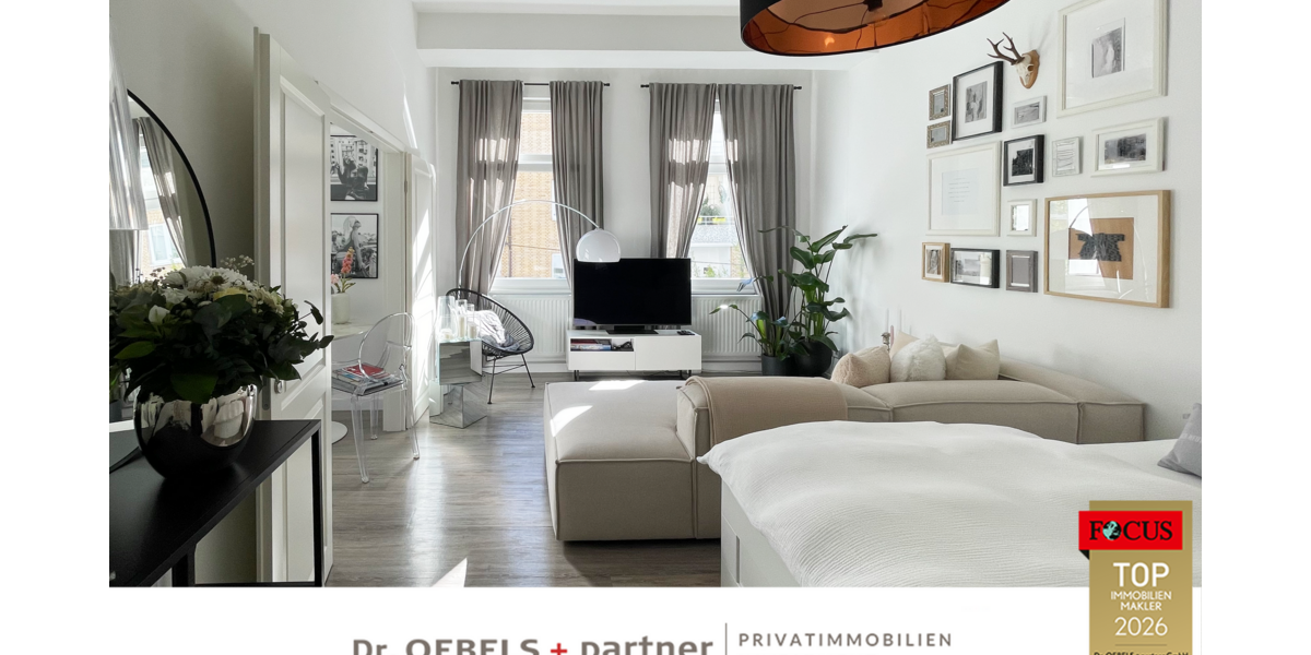 Etagenwohnung Düsseldorf Stadtbezirk 3 - 1 Zimmer, 39 m&sup2;, 220.000&euro; | Angebot:26299063