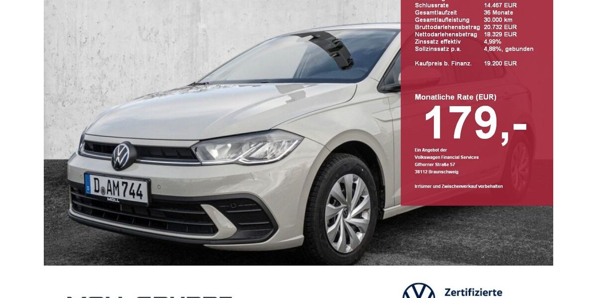 VW Polo 10.000 km 18.300 &euro; Kaarst 41564