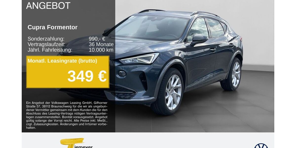 Cupra Formentor 72.549 km 21.550 &euro; Remscheid 42897