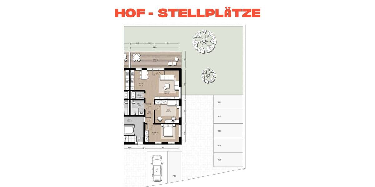 Etagenwohnung Velbert Nierenhof - 3 Zimmer, 87 m&sup2;, 329.000&euro; | Angebot:25797044
