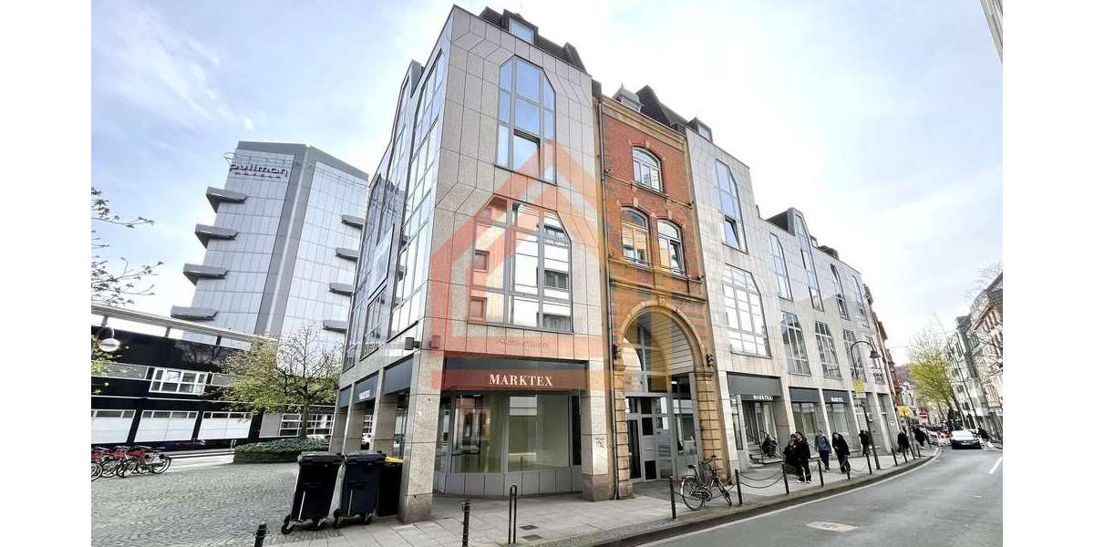 Etagenwohnung Köln Altstadt-Nord - 3 Zimmer, 92 m&sup2;, 1.485&euro; | Angebot:25883808