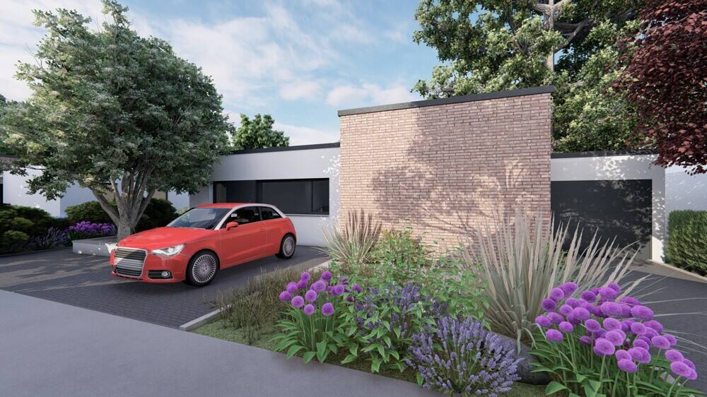 Exklusive Bauhausvilla in ruhiger Bestlage - moderner Luxusbungalow mit Garten und Garage - Villa Bensberg Bensberg | Angebot:25941077