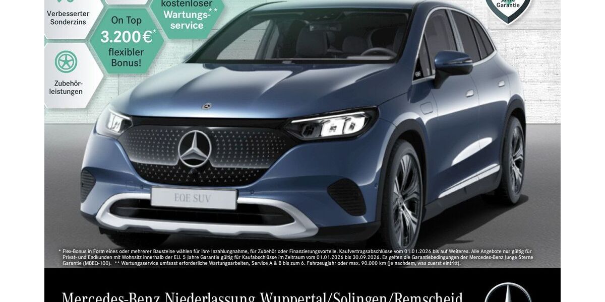 Mercedes-Benz EQE SUV 13.636 km 54.990 &euro; Wuppertal 42115