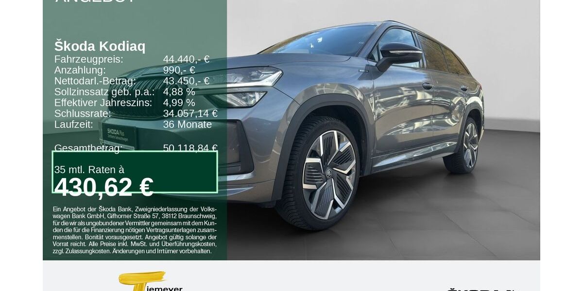 Skoda Kodiaq 27.744 km 44.440 &euro; Remscheid 42857