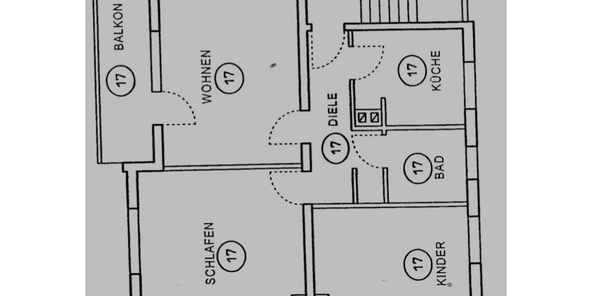 Etagenwohnung Köln Nippes - 3 Zimmer, 73 m&sup2;, 390.000&euro; | Angebot:26266036