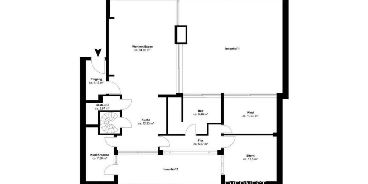 Bungalow Ratingen Ost - 4 Zimmer, 137 m&sup2;, 879.000&euro; | Angebot:25686266