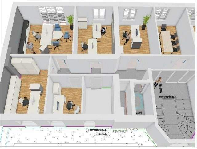 Gewerbeobjekt Düsseldorf Stadtmitte - 1 Zimmer, 230 m&sup2;, 4.140&euro; | Angebot:26107060