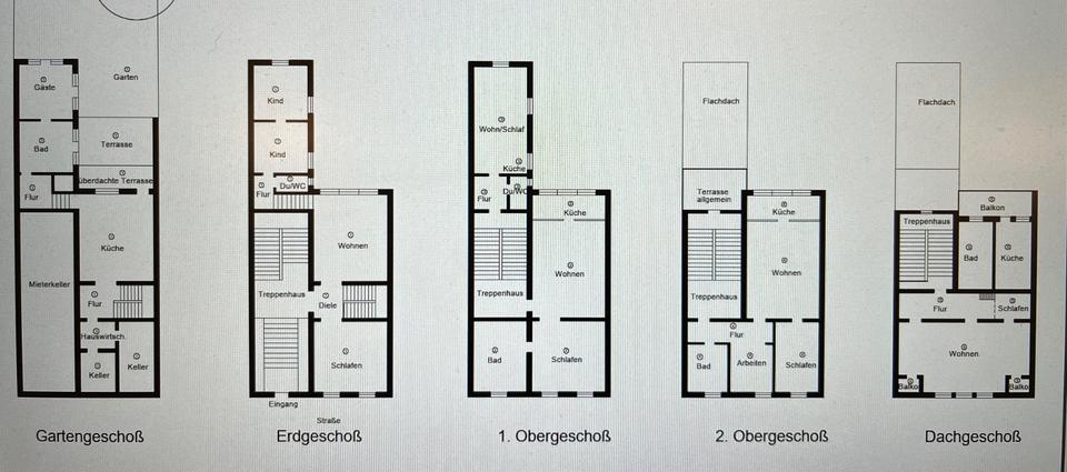 Mehrfamilienhaus, Wohnhaus Wuppertal Gemarkung Elberfeld - 16 Zimmer, 454 m&sup2;, 779.000&euro; | Angebot:26297476