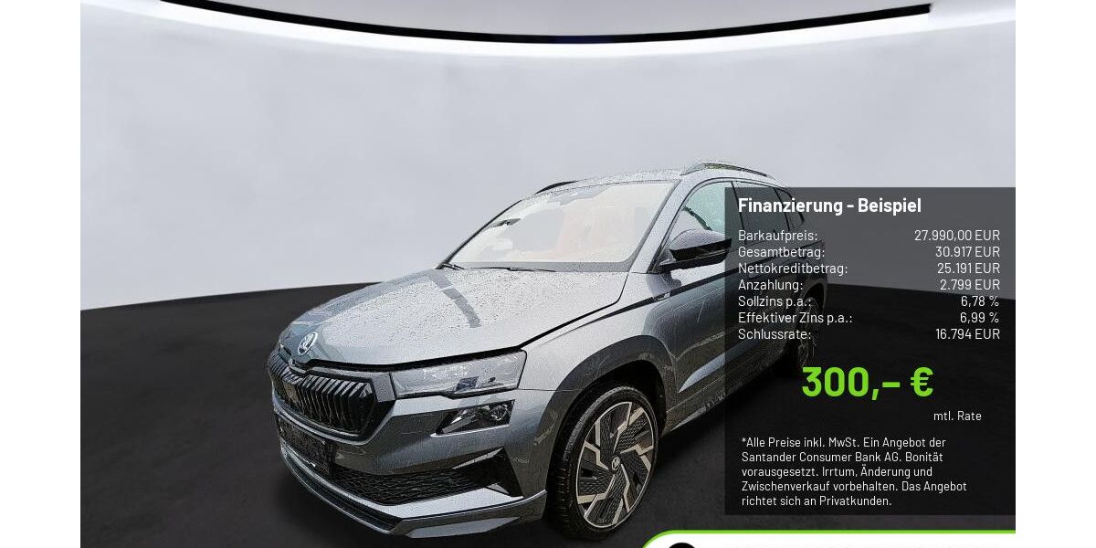 Skoda Karoq 43.682 km 27.890 &euro; Pulheim-Brauweiler 50259