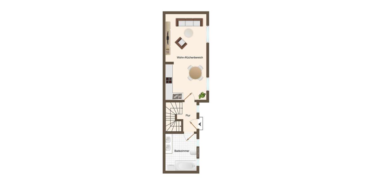 Einfamilienhaus Frechen - 4 Zimmer, 90 m&sup2;, 1.300&euro; | Angebot:25821467