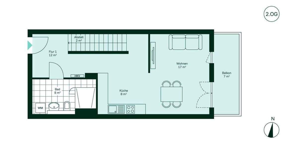 Etagenwohnung Düsseldorf Benrath - 4 Zimmer, 105 m&sup2;, 599.900&euro; | Angebot:25969994