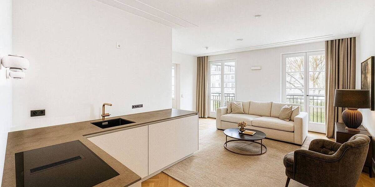 Etagenwohnung Düsseldorf Oberkassel - 2 Zimmer, 63 m&sup2;, 2.205&euro; | Angebot:26543611