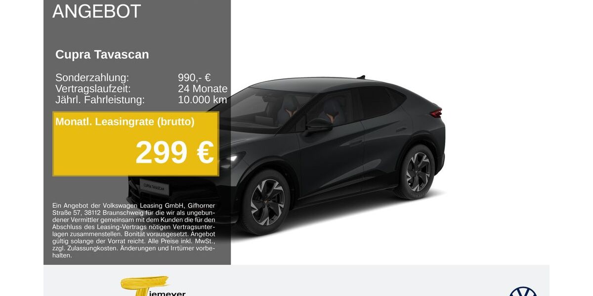 Cupra Tavascan 10.390 km 40.900 &euro; Remscheid 42897