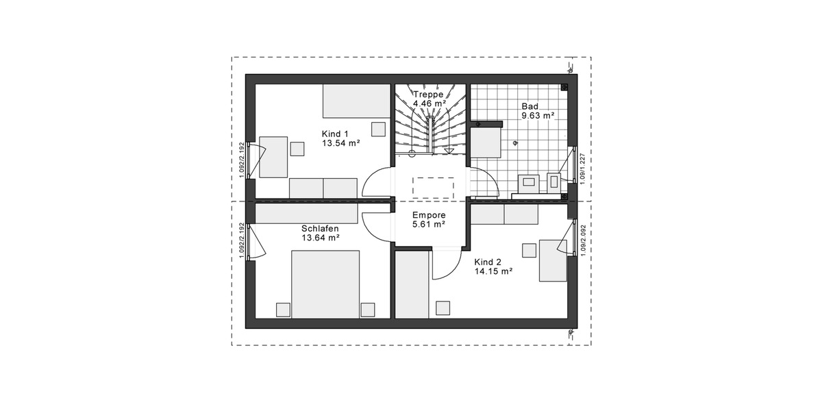 Einfamilienhaus Leverkusen Schlebusch - 3 Zimmer, 139 m&sup2;, 2.609&euro; | Angebot:24628498