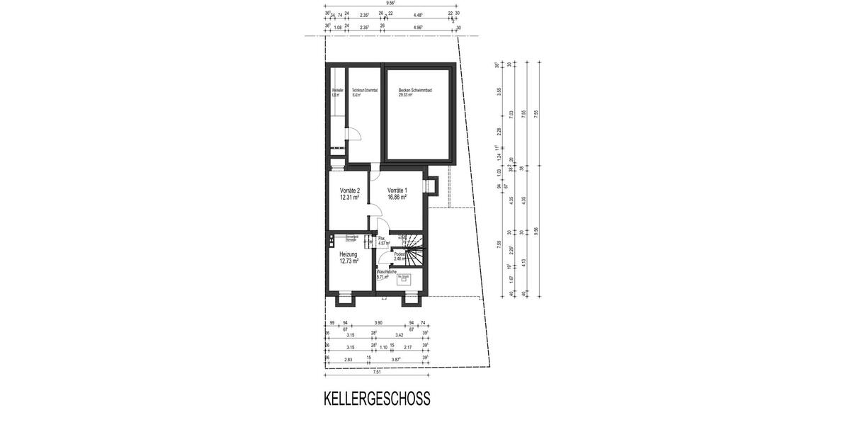 Reihenhaus Mülheim an der Ruhr Mellinghofen - 9 Zimmer, 248 m&sup2;, 659.000&euro; | Angebot:24611100