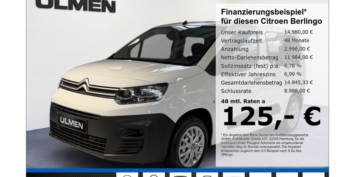 Citroen Berlingo 25.050 km 14.980 &euro; Düsseldorf 40233
