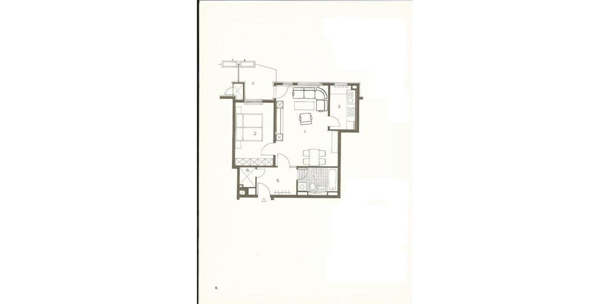 Erdgeschoßwohnung Pulheim - 2 Zimmer, 57 m&sup2;, 190.000&euro; | Angebot:24711517