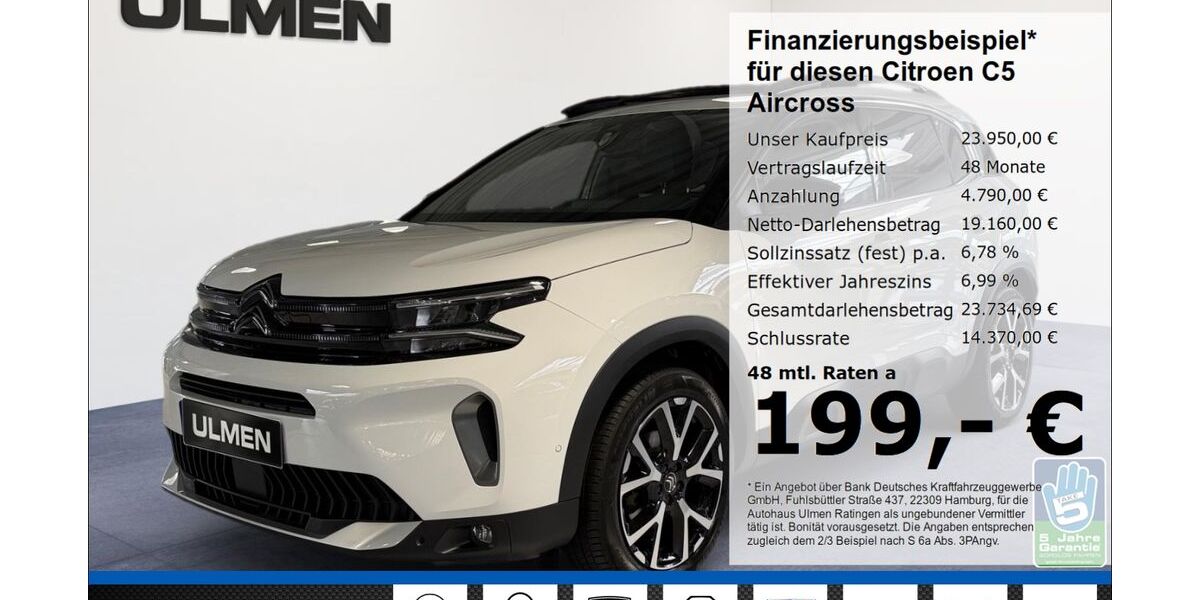 Citroen C5 Aircross 42.684 km 23.950 &euro; Ratingen 40880