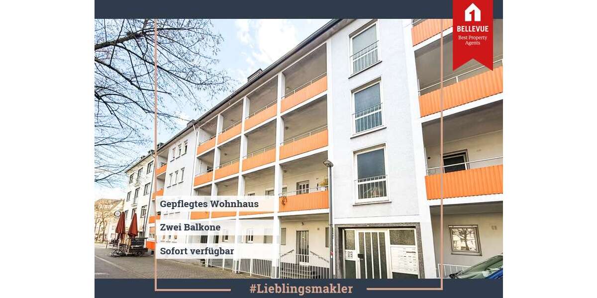 Etagenwohnung Köln / Kalk Kalk - 3 Zimmer, 81 m&sup2;, 299.000&euro; | Angebot:26204246