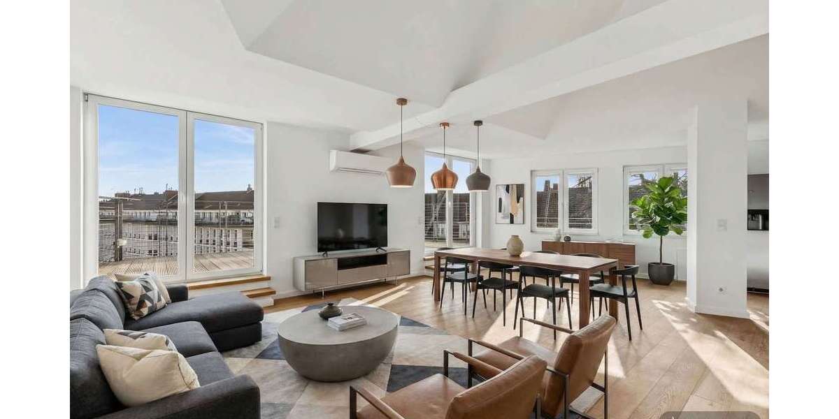 Etagenwohnung Düsseldorf Stadtbezirk 3 - 4 Zimmer, 178 m&sup2;, 3.500&euro; | Angebot:26163315