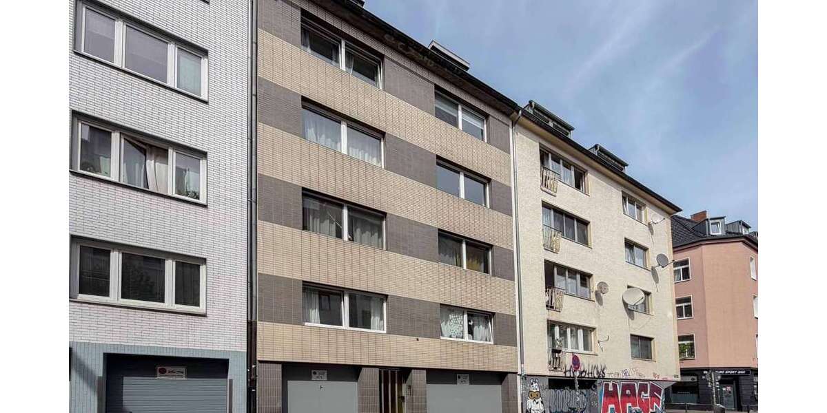 Etagenwohnung Köln Innenstadt - 2 Zimmer, 55 m&sup2;, 299.000&euro; | Angebot:26233782