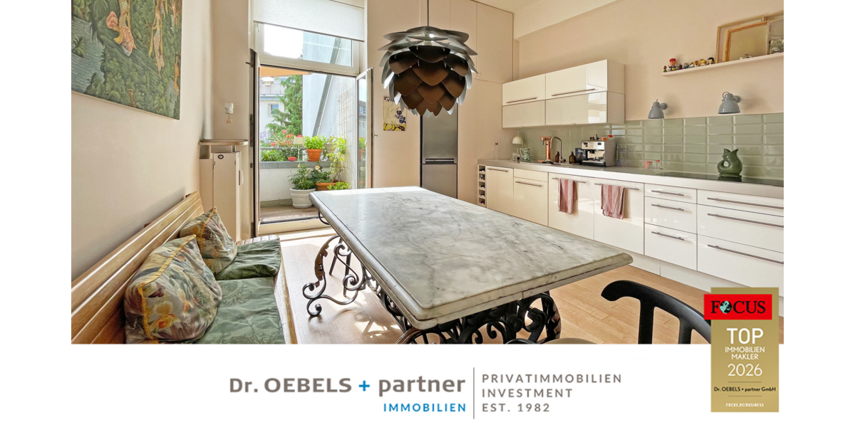 Etagenwohnung Köln Innenstadt - 6 Zimmer, 196 m&sup2;, 1.170.000&euro; | Angebot:26064180