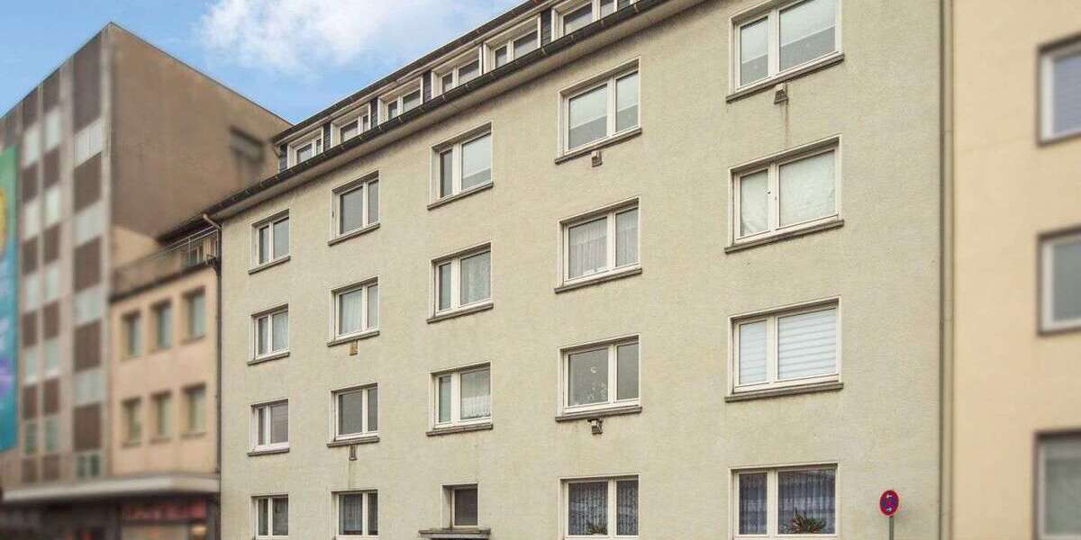 Etagenwohnung Wuppertal Barmen - 2 Zimmer, 49 m&sup2;, 99.000&euro; | Angebot:26832146