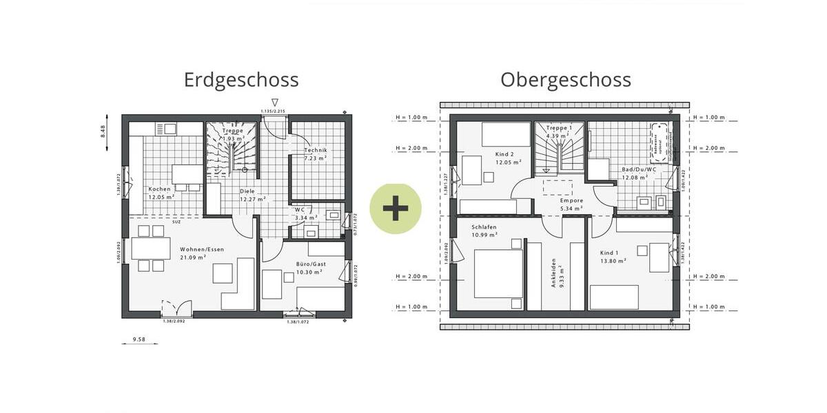 Einfamilienhaus Langenfeld (Rheinland) - 5 Zimmer, 136 m&sup2;, 2.818&euro; | Angebot:25235681