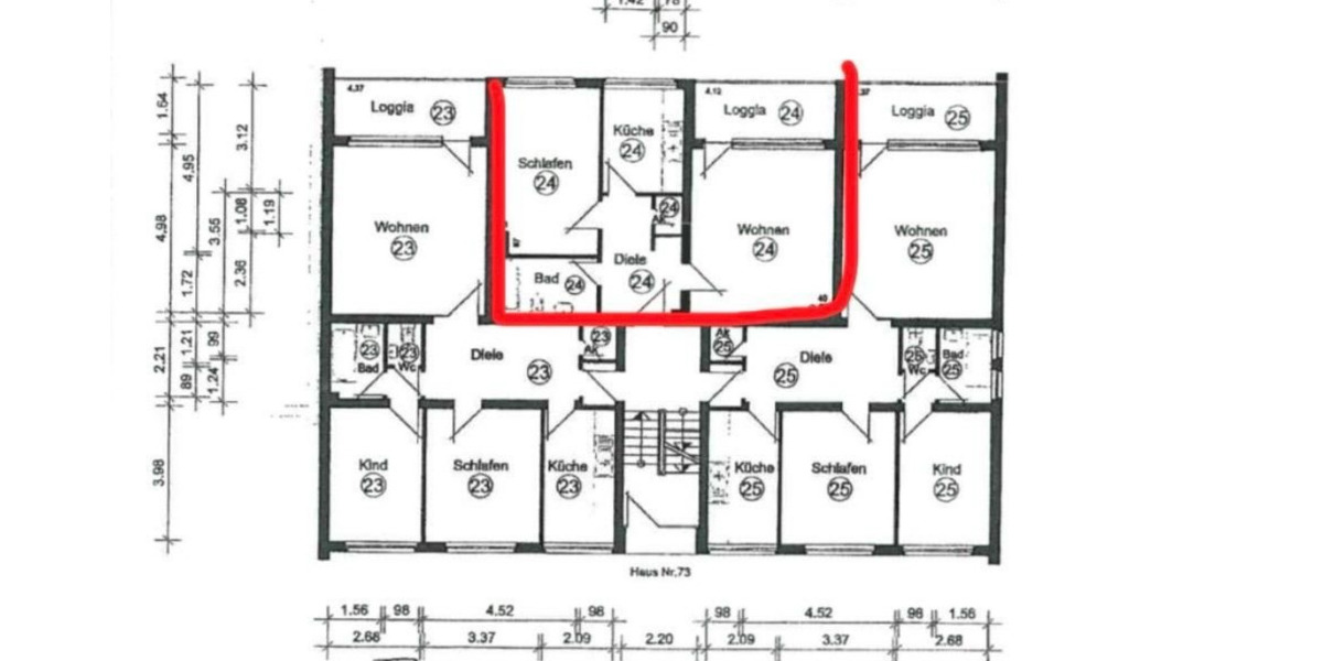 Etagenwohnung Mettmann - 2 Zimmer, 58 m&sup2;, 119.000&euro; | Angebot:26244904
