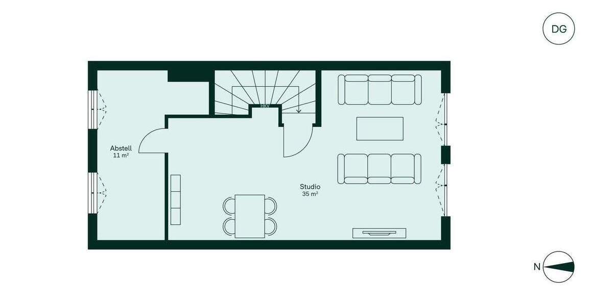 Reihenmittelhaus Heiligenhaus Mitte - 4 Zimmer, 142 m&sup2;, 599.900&euro; | Angebot:25664185
