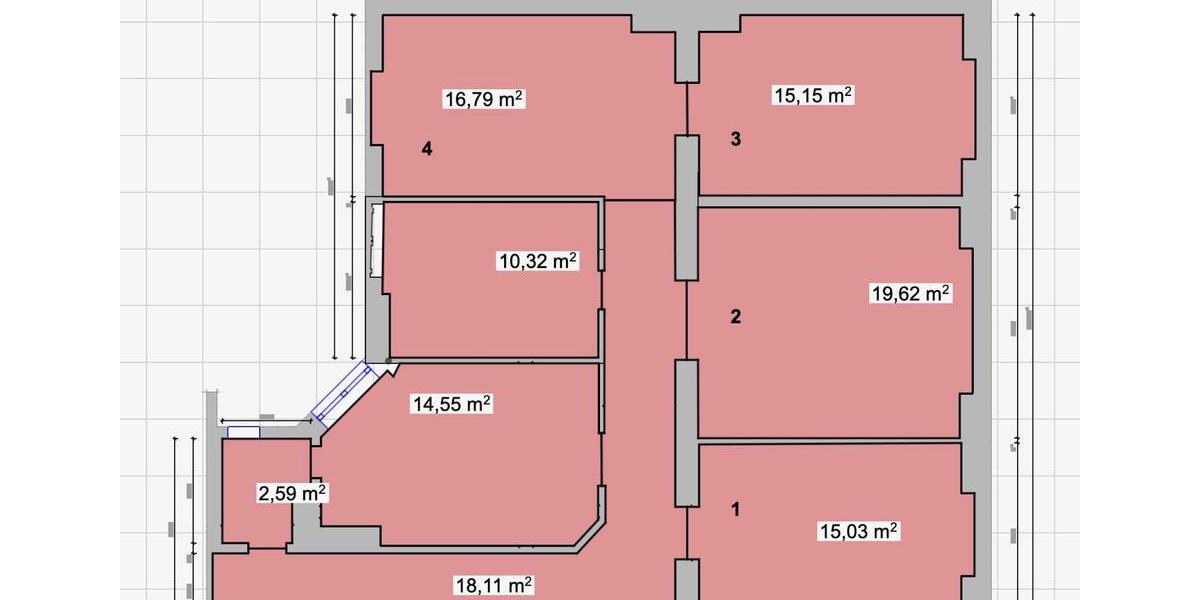 Etagenwohnung Köln Innenstadt - 4 Zimmer, 110 m&sup2;, 2.000&euro; | Angebot:25999442