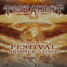 Testament + Supports: Death Angel & Metal Church 07.08.2026 Essigfabrik