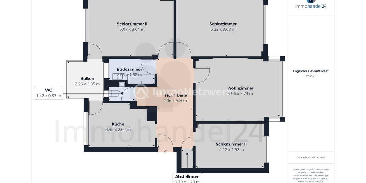 Etagenwohnung Köln Lindenthal - 4 Zimmer, 100 m&sup2;, 624.500&euro; | Angebot:25789051