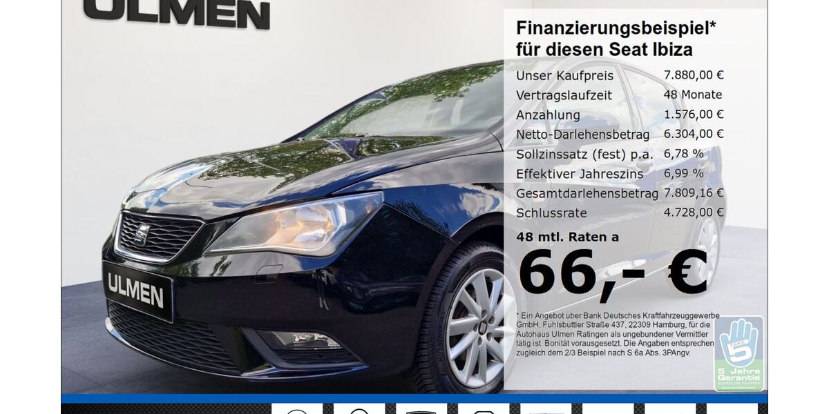 Seat Ibiza 72.060 km 7.880 &euro; Ratingen 40880