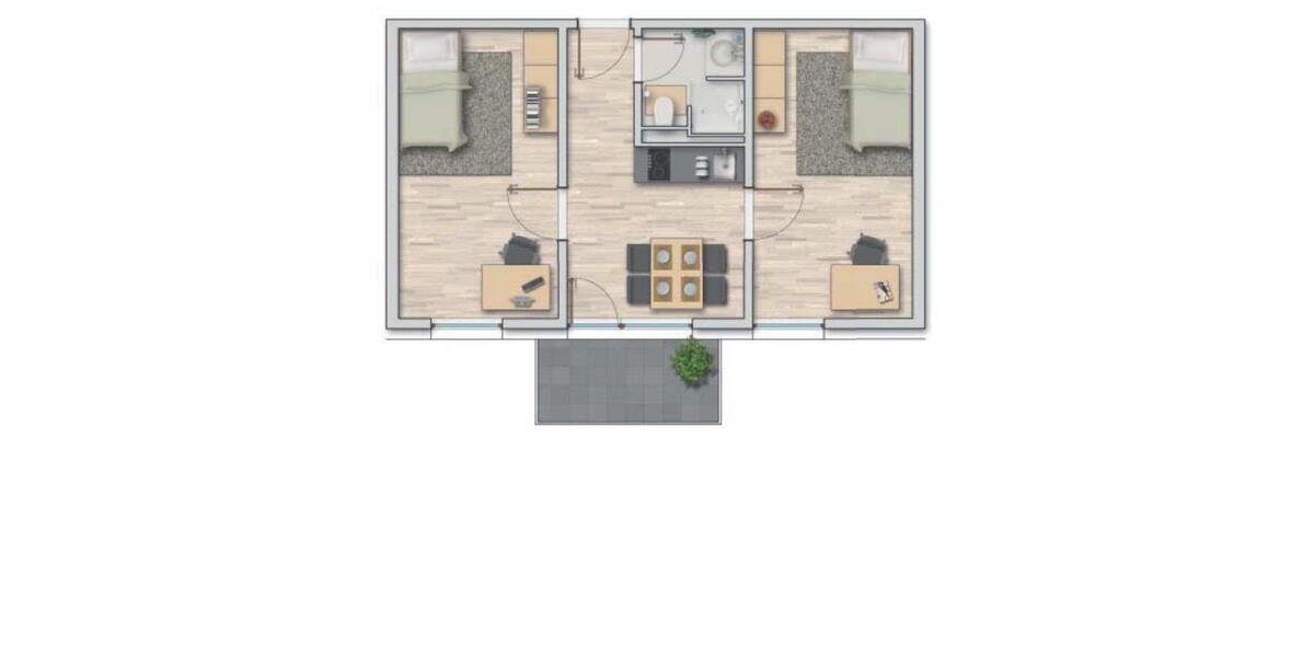 Etagenwohnung Düsseldorf Stadtbezirk 2 - 2 Zimmer, 13 m&sup2;, 860&euro; | Angebot:25805570