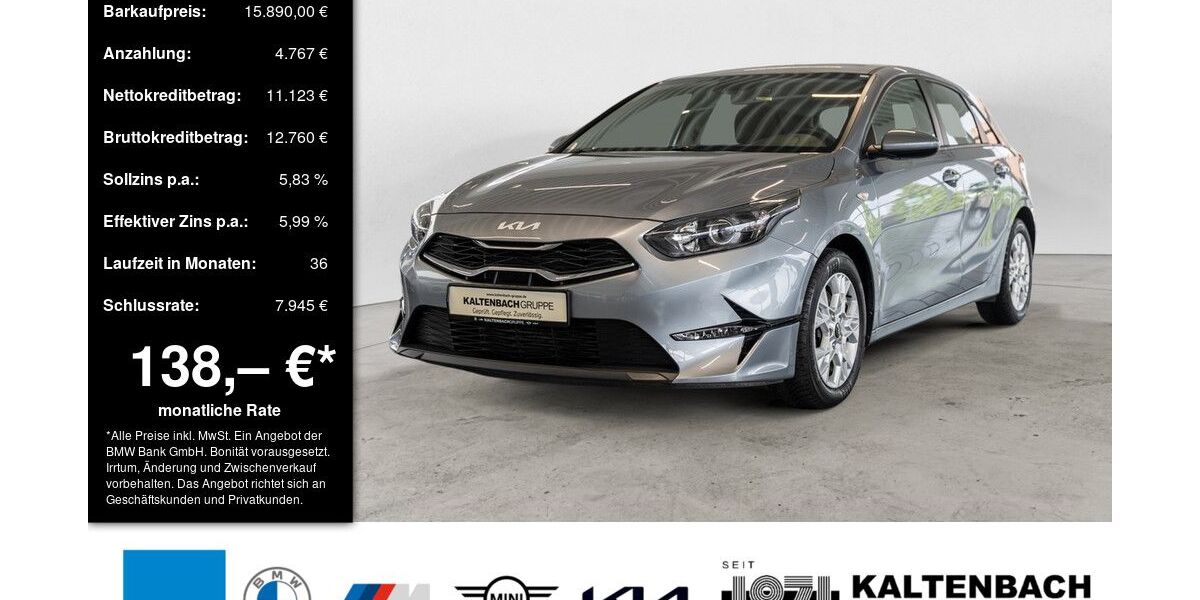 Kia ceed / Ceed 58.702 km 14.890 &euro; Remscheid 42897