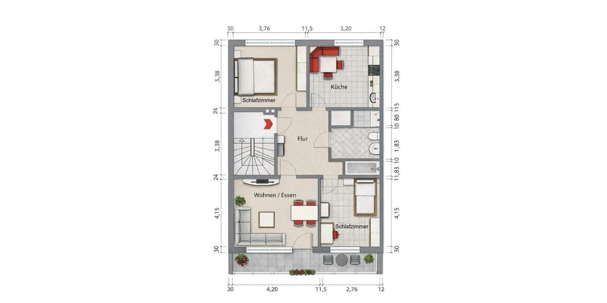Mehrfamilienhaus, Wohnhaus Velbert Mitte - 9 Zimmer, 208 m&sup2;, 559.000&euro; | Angebot:25738230