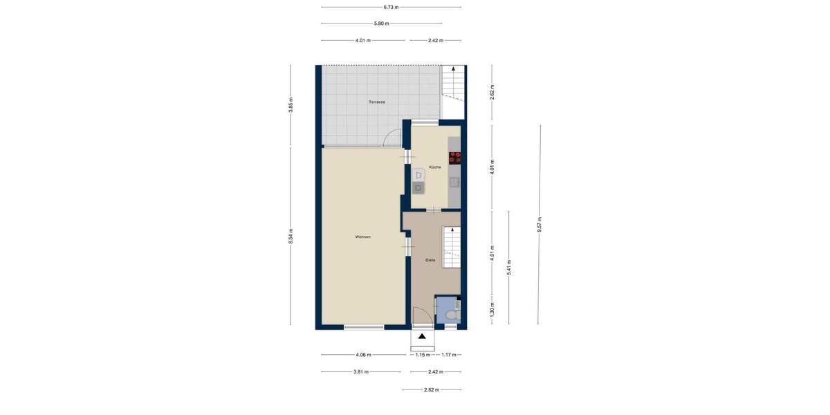 Reihenmittelhaus Köln Lövenich - 4 Zimmer, 115 m&sup2;, 570.000&euro; | Angebot:25697014