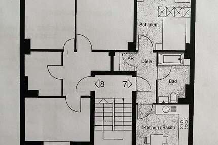 Wohnung Köln Innenstadt - 2 Zimmer, 40 m&sup2;, 299.000&euro; | Angebot:25970162