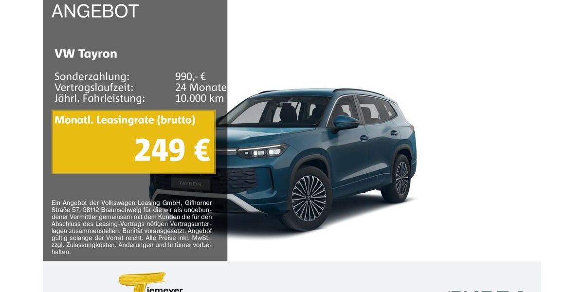 VW Tayron 28.311 km 34.110 &euro; Remscheid 42857