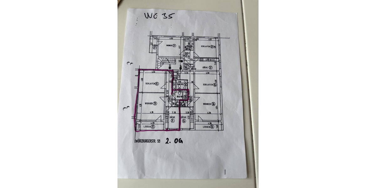 Etagenwohnung Köln Vingst - 2 Zimmer, 62 m&sup2;, 217.000&euro; | Angebot:26188527