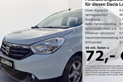 Dacia Lodgy 88.465 km 8.680 &euro; Ratingen 40880
