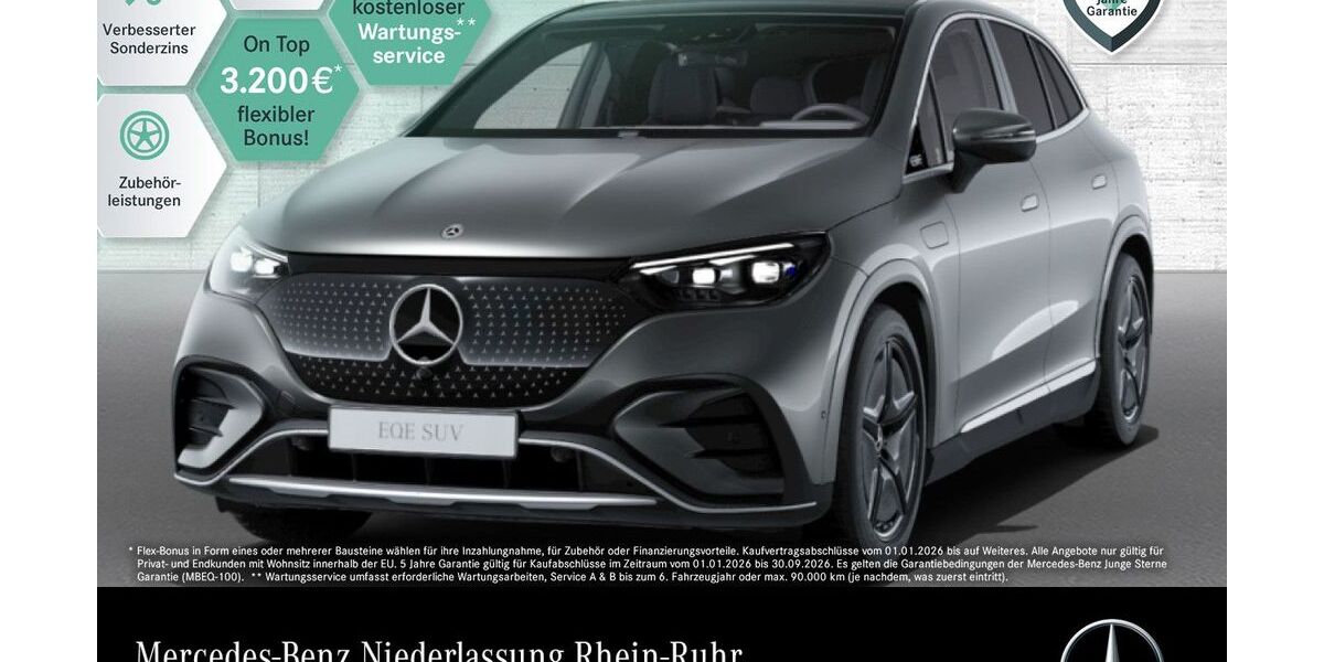 Mercedes-Benz EQE SUV 21.612 km 66.590 &euro; Düsseldorf 40470
