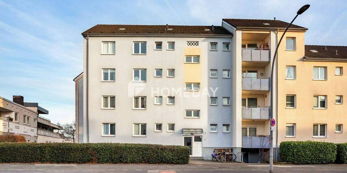 Etagenwohnung Köln Niehl - 2 Zimmer, 40 m&sup2;, 189.000&euro; | Angebot:25694138