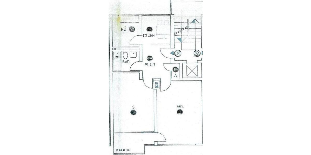 Etagenwohnung Wuppertal Gemarkung Nächstebreck - 2.5 Zimmer, 64 m&sup2;, 550&euro; | Angebot:25857618