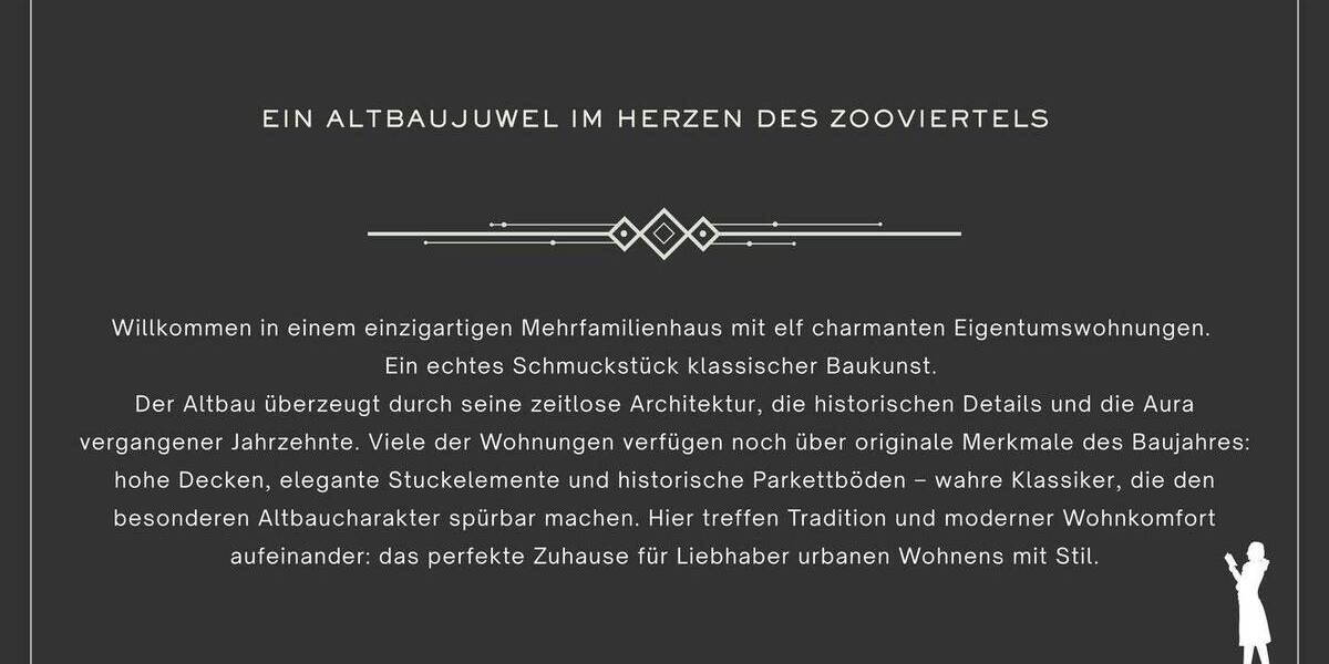 Etagenwohnung Düsseldorf Düsseltal - 2 Zimmer, 68 m&sup2;, 299.000&euro; | Angebot:26204878